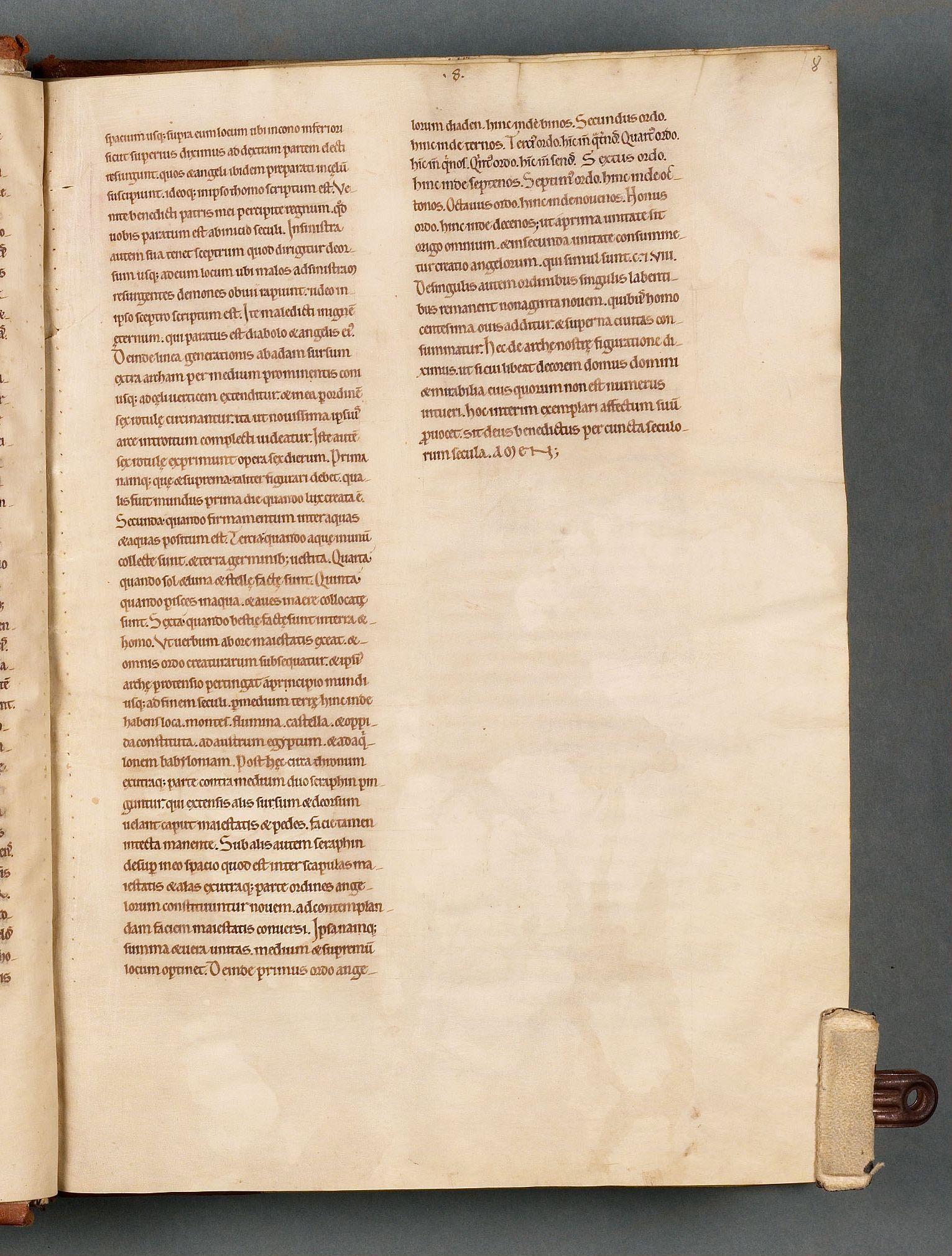 Paris, Bibliothèque Mazarine, Ms 717, fols. 1r and 8r, folio 8r