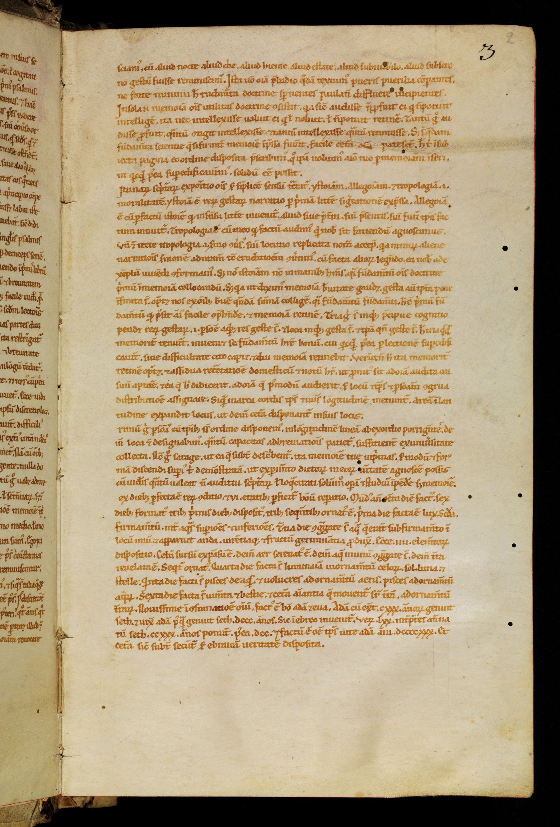 Bamberg Msc.Patr.21, folio 2r: the end of the prologue